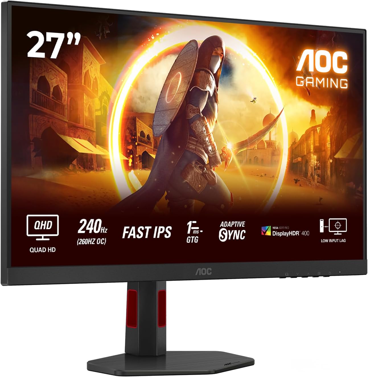 AOC Q27G4ZR - Monitor Gaming 27 Pulgadas