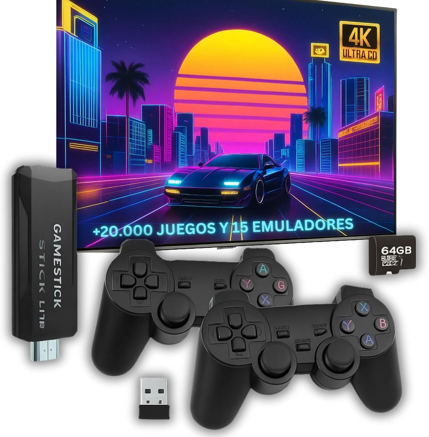 Consola Retro HDMI Stick 4K