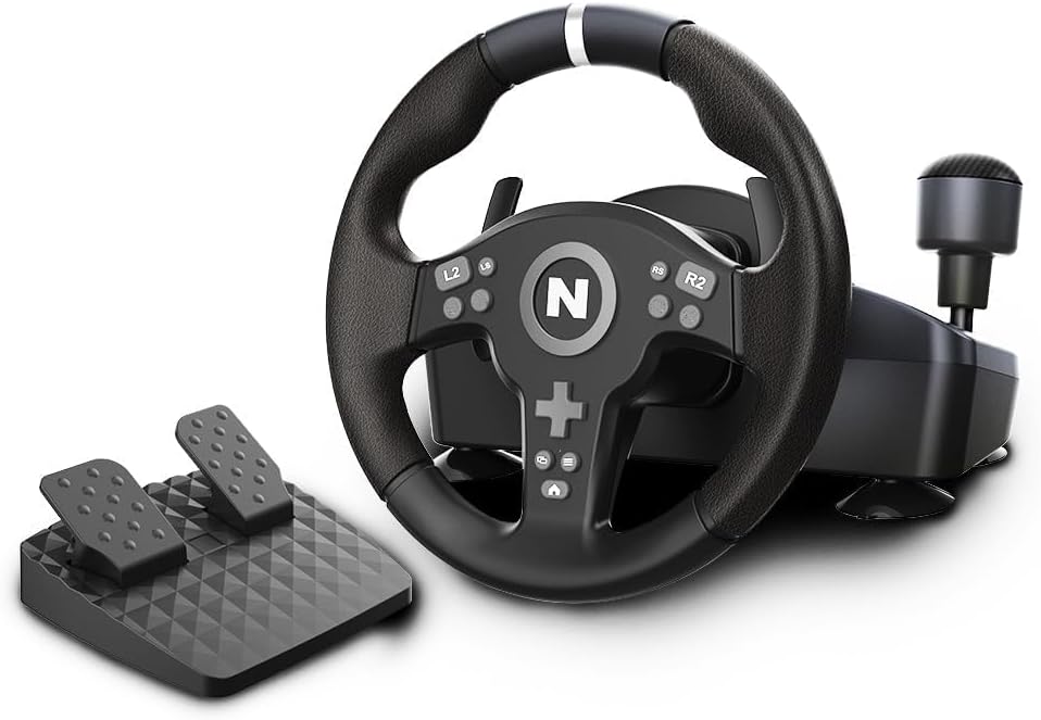 NITHO Drive Pro V200 Volante con Pedales y Palanca