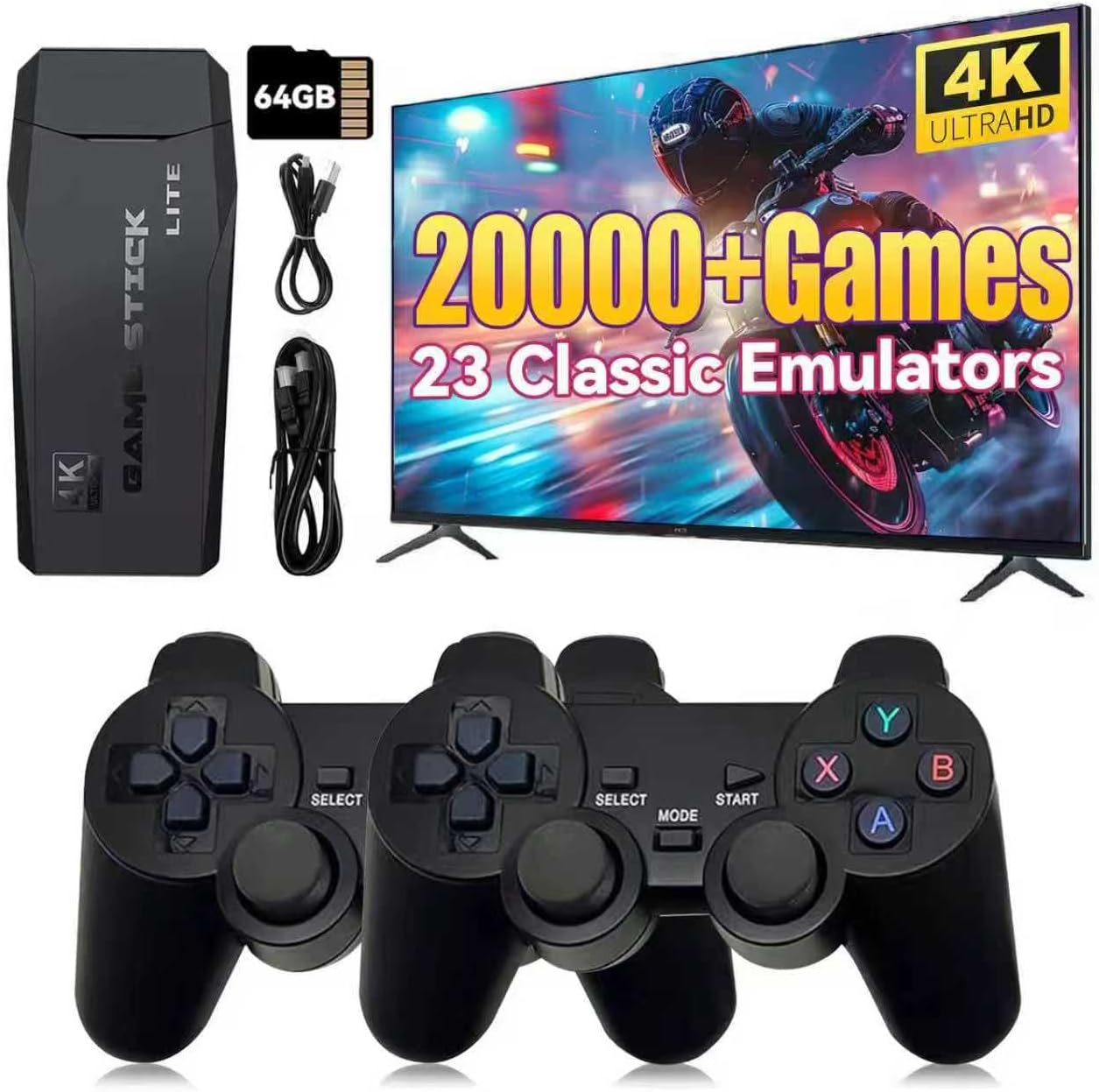 Retro Gaming Console Stick con 20.000 Juegos