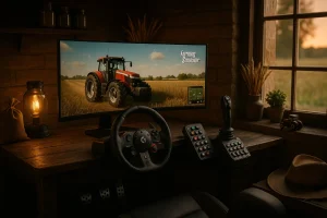 volante farming simulator