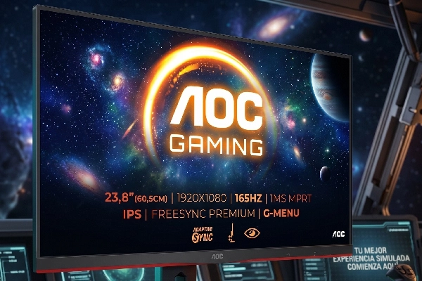 Monitor AOC 24G2ZE BK 24 pulgadas 240Hz simracing