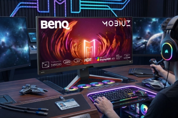 Monitor BenQ MOBIUZ EX3415R 34 pulgadas curvo simracing