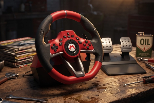 Hori Mario Kart Racing Wheel Pro Deluxe