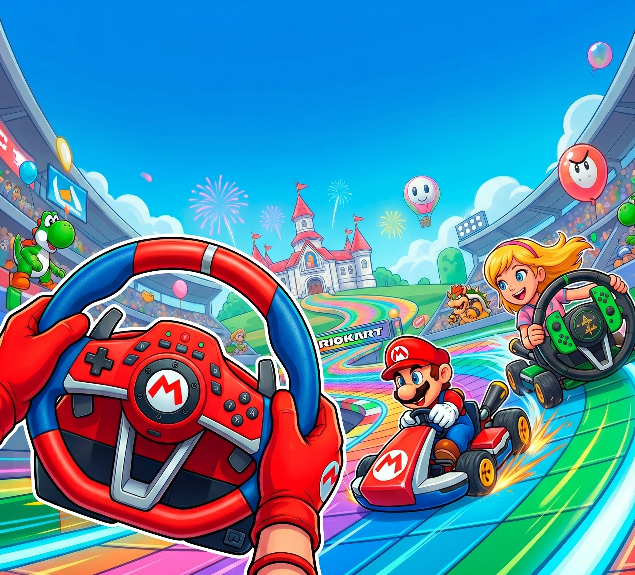 Mejor volante para nintendo switch