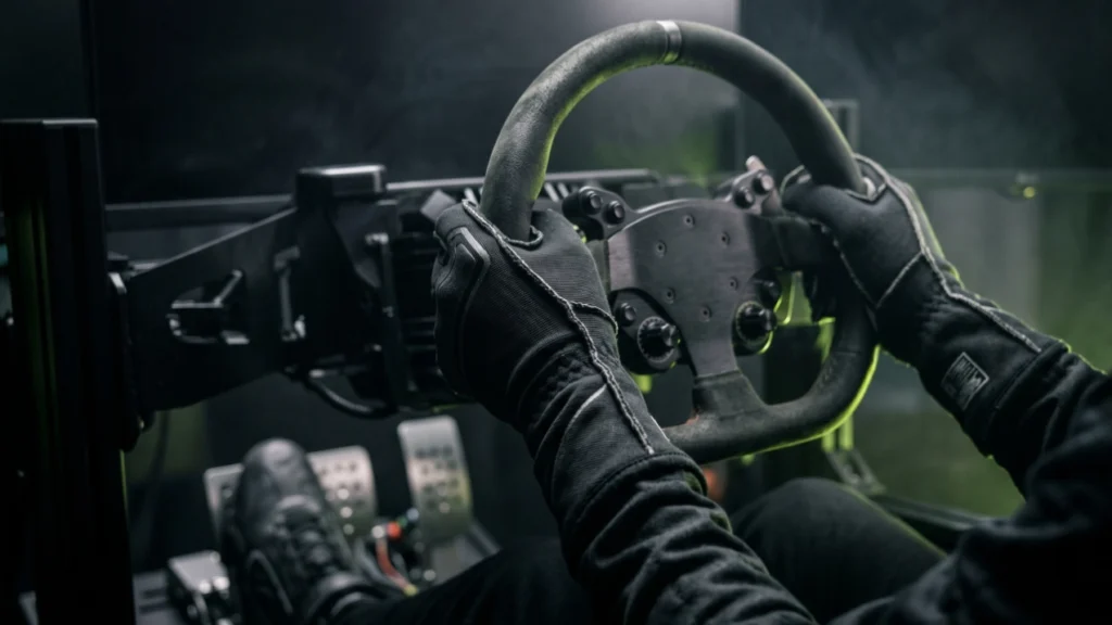 Guantes y zapatillas simracing