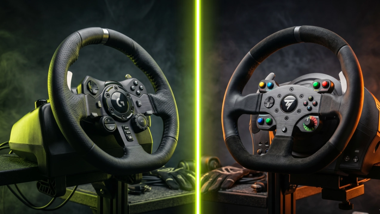 Logitech G923 vs Thrustmaster T300 RS GT 2026