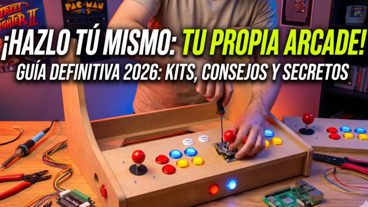 los Mejores kits arcade DIY de 2026