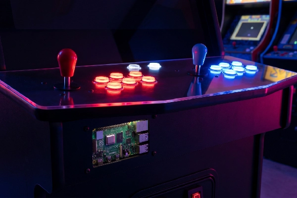 Kit Arcade DIY 2 Jugadores LED